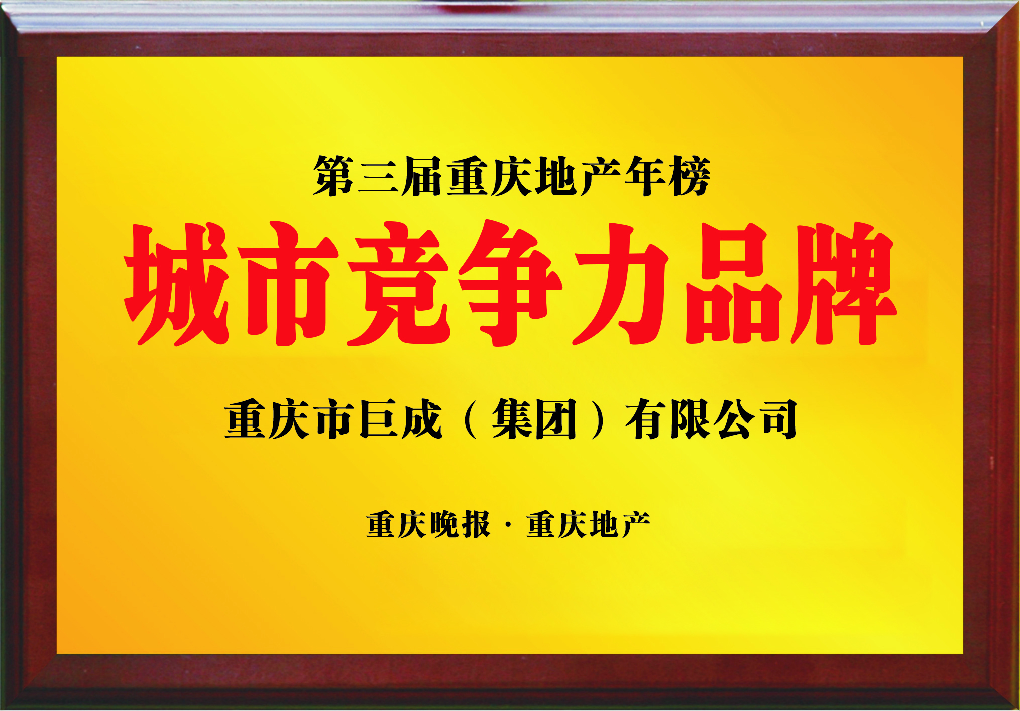 城市竞争力品牌